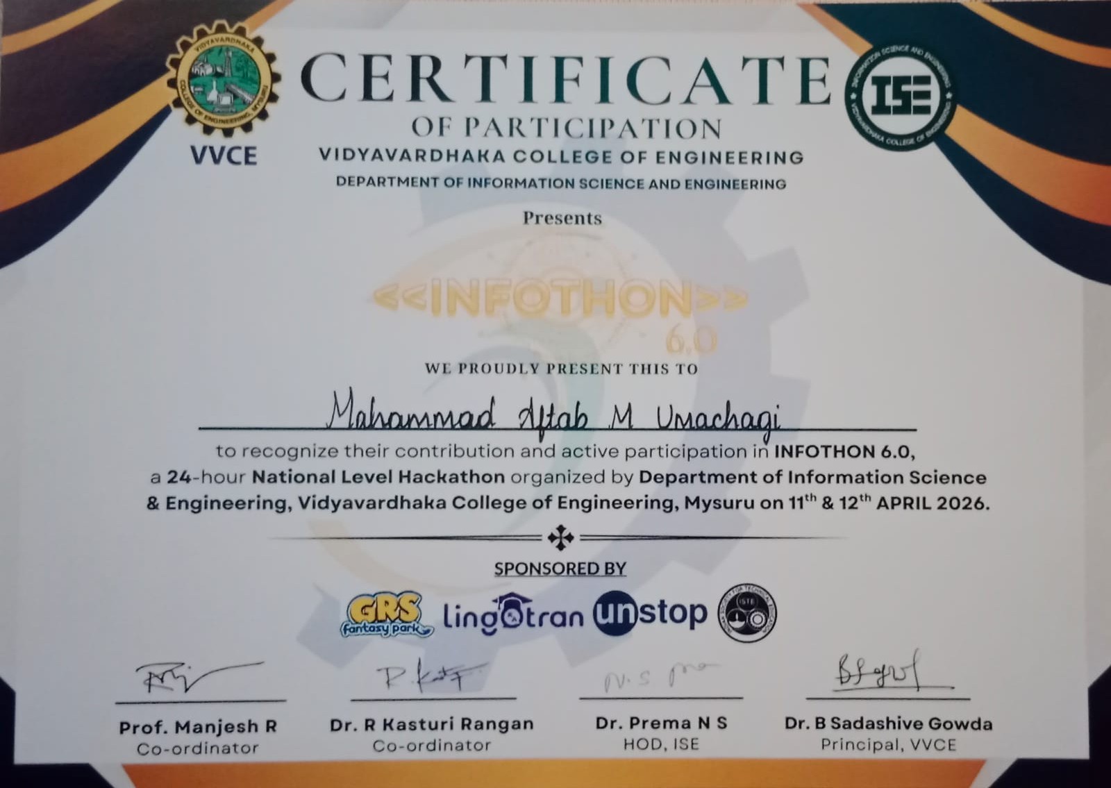 Mysuru Hackathon